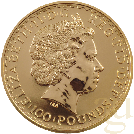1 Unze Goldmünze Britannia