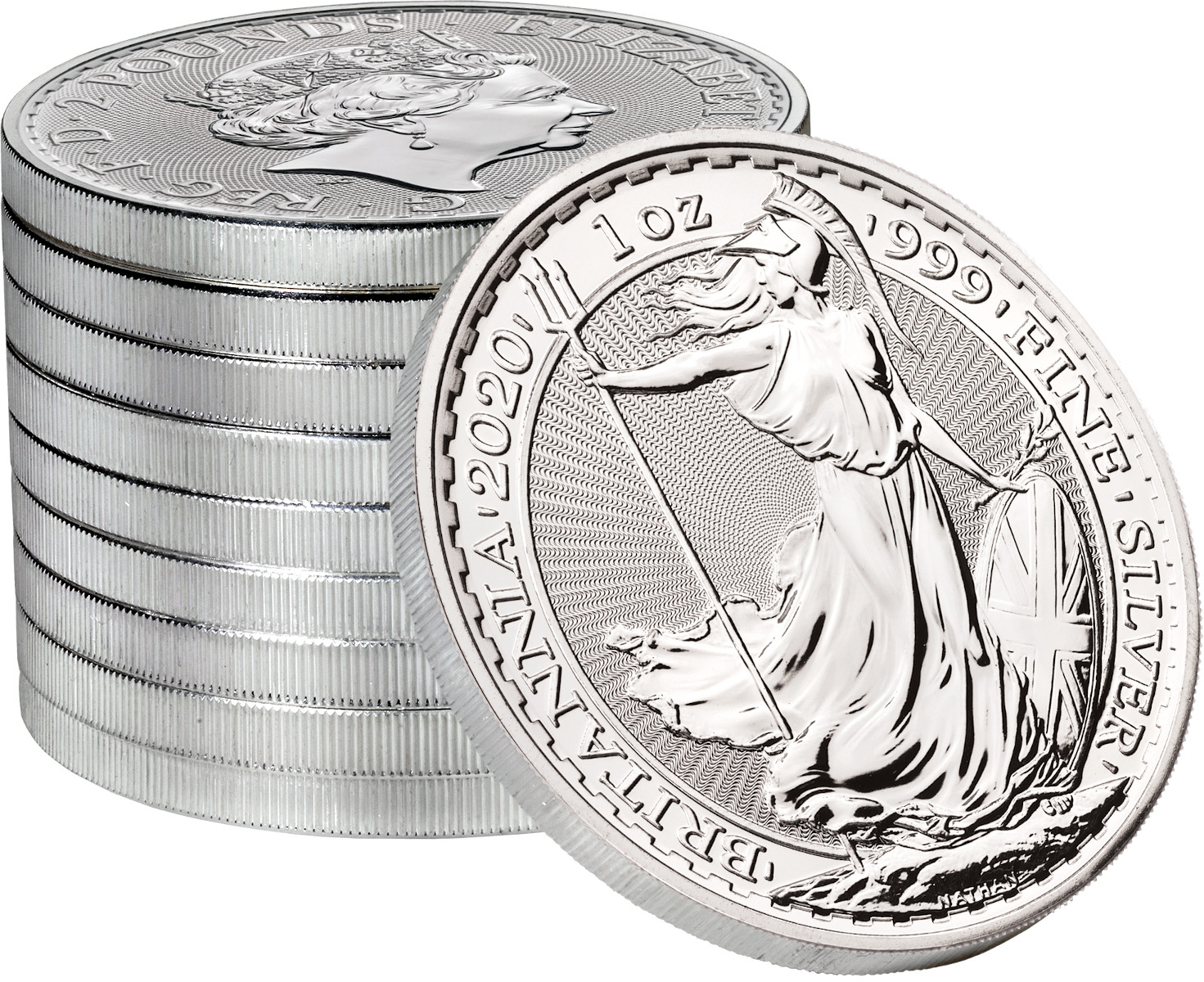 1 Unze Silbermünze Britannia