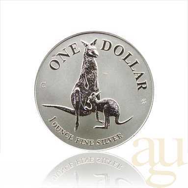 1 Unze Silbermünze Australien Känguru 1996 (RAM)