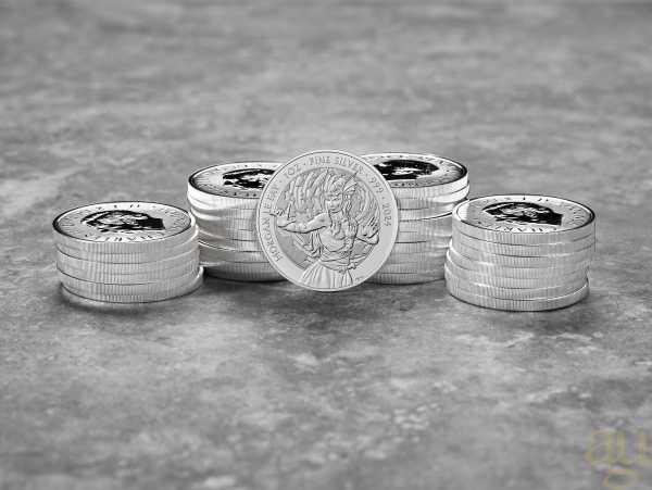 1 Unze Silbermünze Myths and Legends - Morgan Le Fay 2024