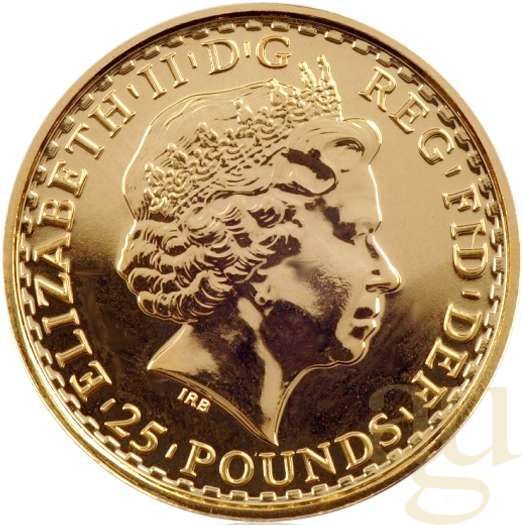 1/4 Unze Goldmünze Britannia