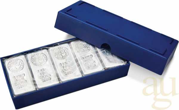 1 Kilogramm Silberbarren Perth Mint