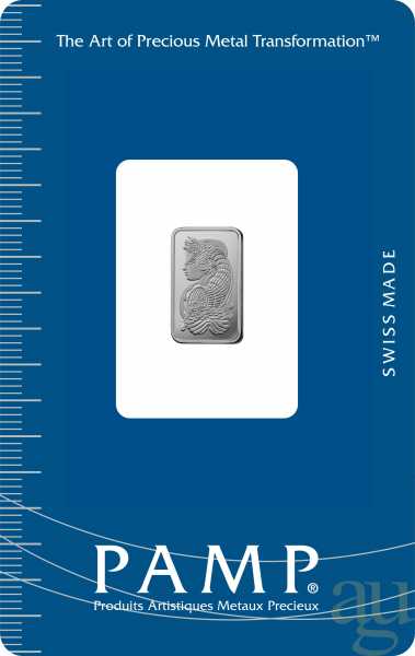 1 Gramm Palladiumbarren PAMP Fortuna
