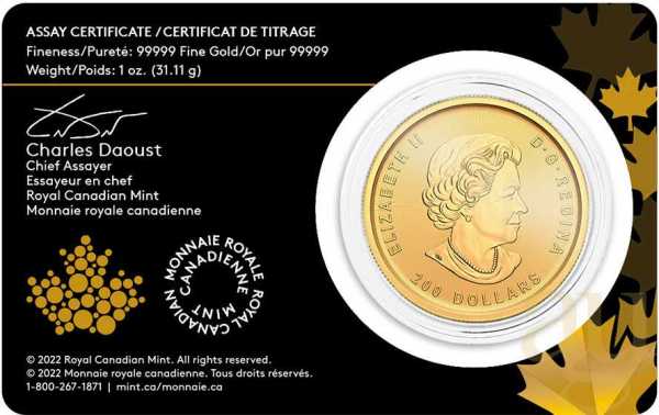 1 Unze Goldmünze Klondike Gold Rush - Prospecting for Gold 2022