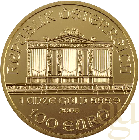 1/2 Unze Goldmünze Wiener Philharmoniker