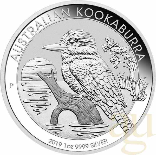 1 Unze Silbermünze Australien Kookaburra 2019