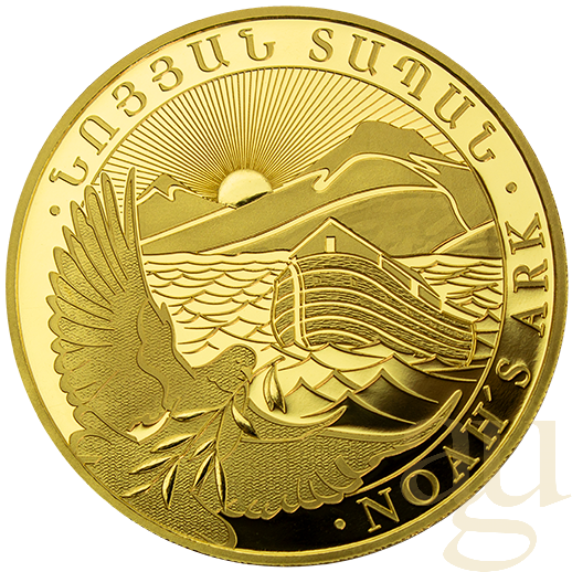 1/2 Unze Goldmünze Arche Noah 2021