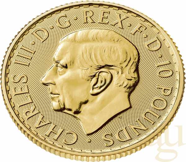 1/10 Unze Goldmünze Britannia 2024
