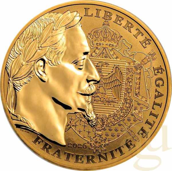 Franc Goldmünzen Napoleon II - Three Coin Set 2026