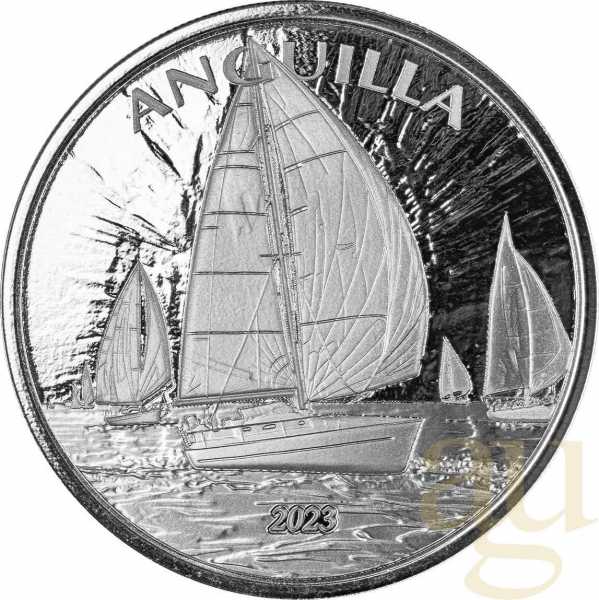 1 Unze Silbermünze EC8 Anguilla - Regatta 2023