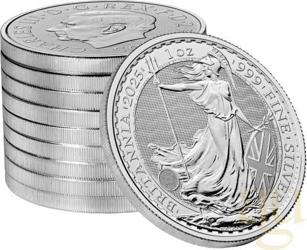 1 Unze Silbermünze Britannia 2025