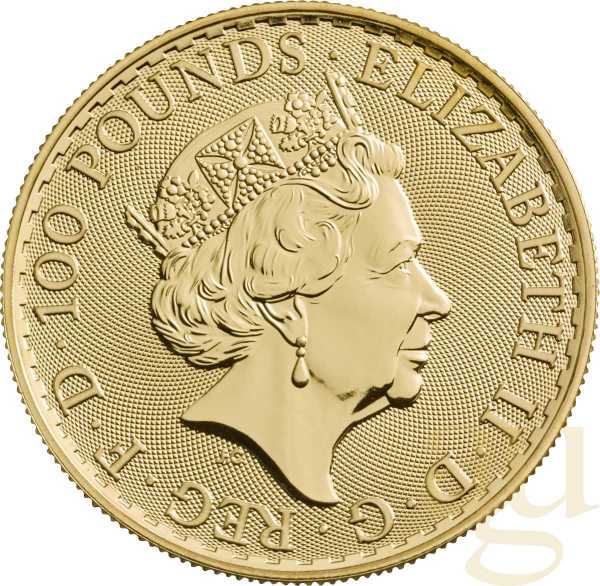 1 Unze Goldmünze Britannia 2018