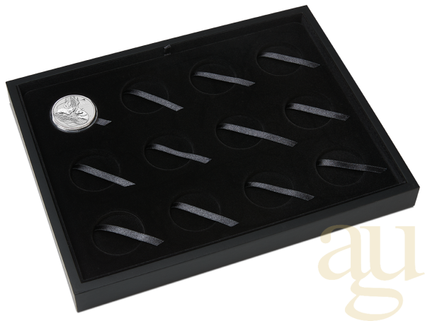 Original Perth Mint Lunar III Münzbox für 12x 1oz Silbermünze