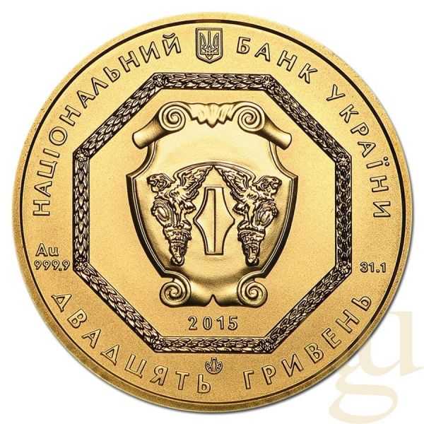 1/4 Unze Goldmünze Ukraine - Erzengel Michael 2013