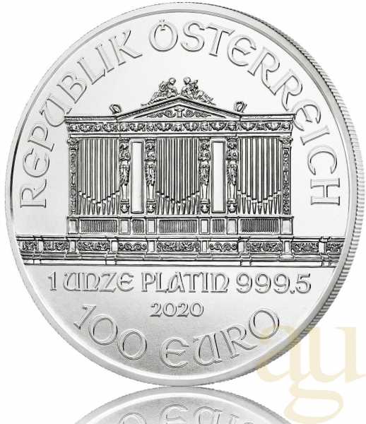 1 Unze Platinmünze Wiener Philharmoniker