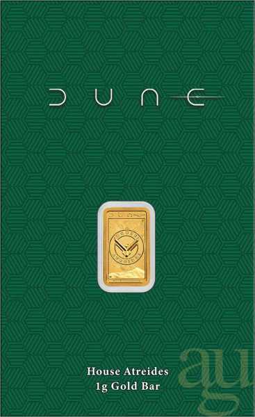 1 Gramm Goldbarren Perth Mint - Dune - Haus Atreides