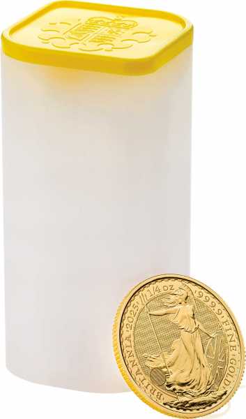 1/4 Unze Goldmünze Britannia 2025