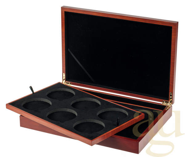 Lunar II Münzbox Holz für 12x 10oz Silbermünze