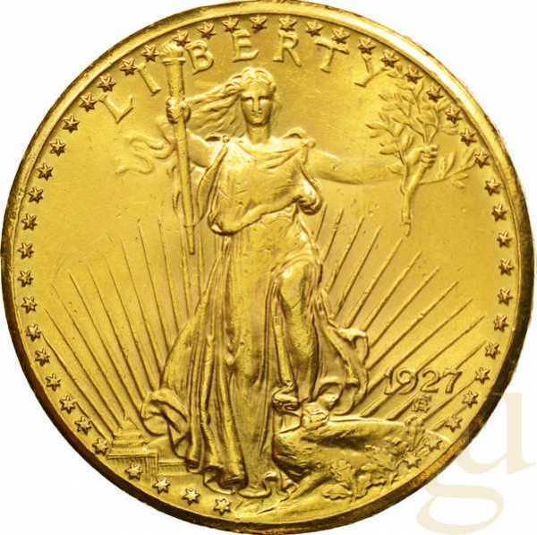 20$ Goldmünze Double Eagle Saint Gaudens - Statue