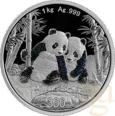 1 Kilogramm Silbermünze China Panda 2026 proof