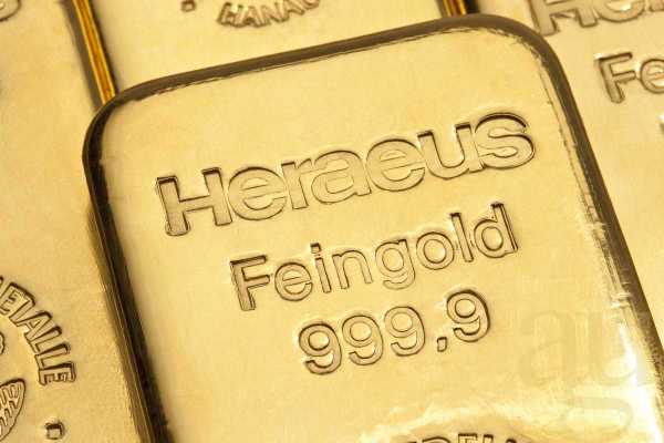 2 Gramm Goldbarren Heraeus Geschenkbarren