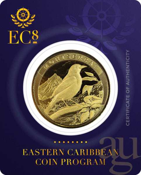 1 Unze Goldmünze EC8 Montserrat - Oriole Bird 2023