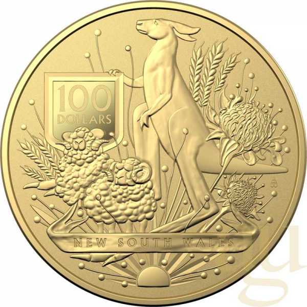 1 Unze Goldmünze Australien Coat of Arms 2022