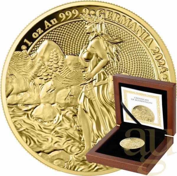 1 Unze Goldmünze Germania 2024 proof