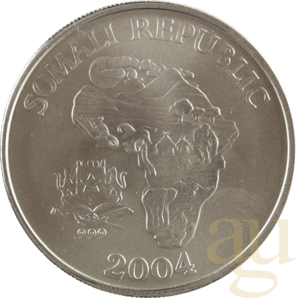 1 Unze Silbermünze Somali Republic African Monkey 2004