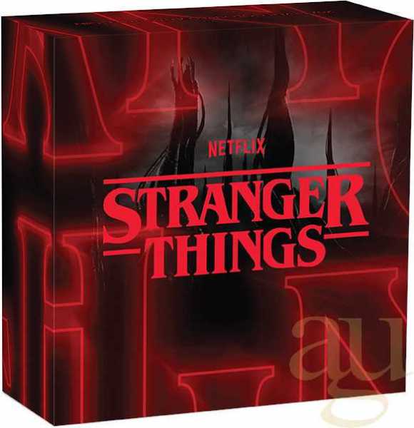 2 Unzen Silbermünze Tuvalu Stranger Things - Villians 2026 Antik Finish coloriert