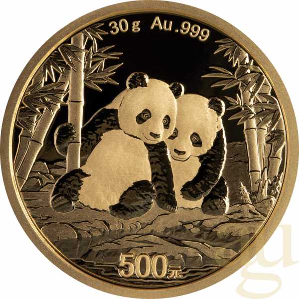 30 Gramm Goldmünze China Panda 2026