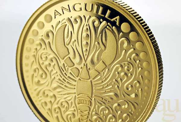 1 Unze Goldmünze EC8 Anguilla - Lobster 2018