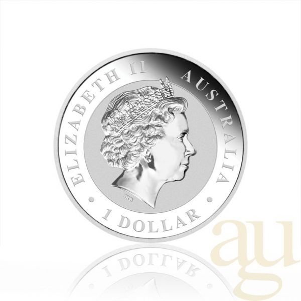 1 Unze Silbermünze Australien Kookaburra 1999