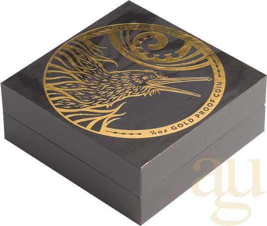 1/4 Unze Goldmünze Neuseeland Kiwi 2026 - polierte Platte