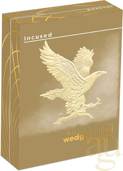 1 Unze Goldmünze Australien Wedge Tailed Eagle 2023 - Incused Coin
