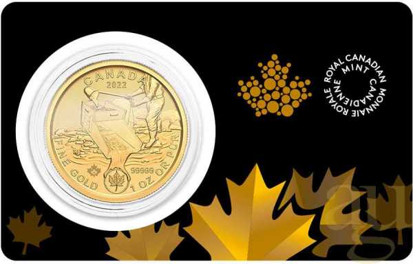 1 Unze Goldmünze Klondike Gold Rush - Prospecting for Gold 2022