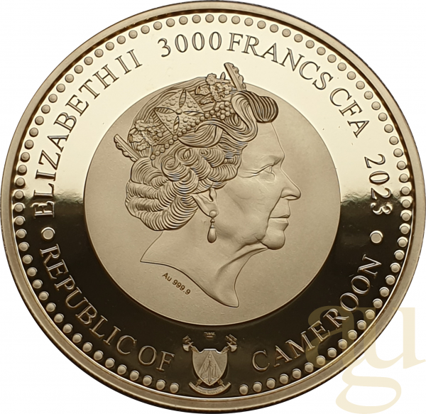 1 Unze Goldmünze World Famous Dogs - Labrador 2023