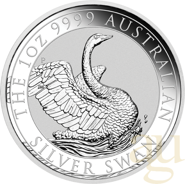 1 Unze Silbermünze Australien Schwan 2020