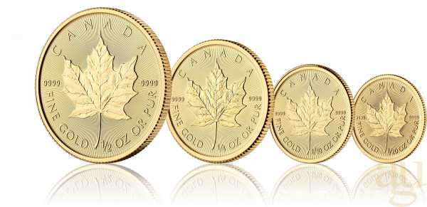 1 Unze Goldmünze Maple Leaf 2023