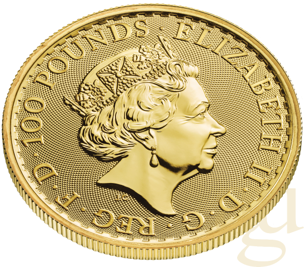 1 Unze Goldmünze Britannia 2022