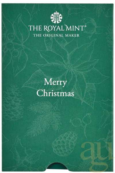 5 Gramm Goldbarren The Royal Mint - Christmas