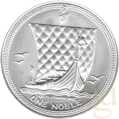 1 Unze Platin Noble - Isle of Man - differenzbesteuert