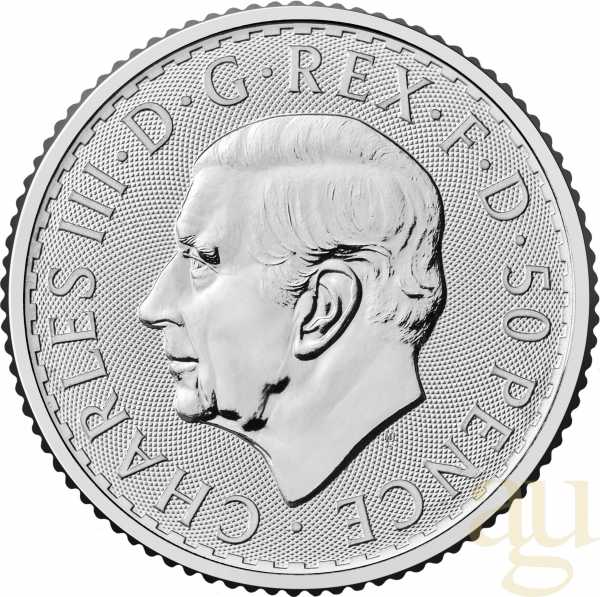 1/4 Unze Silbermünze Britannia 2025