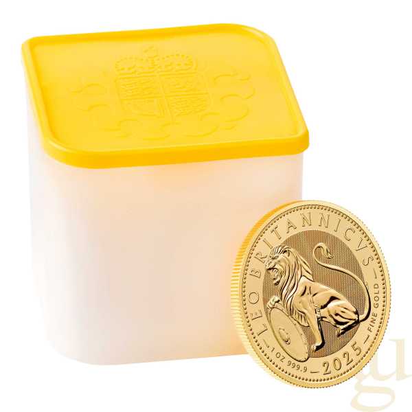 1 Unze Goldmünze British Lion 2025