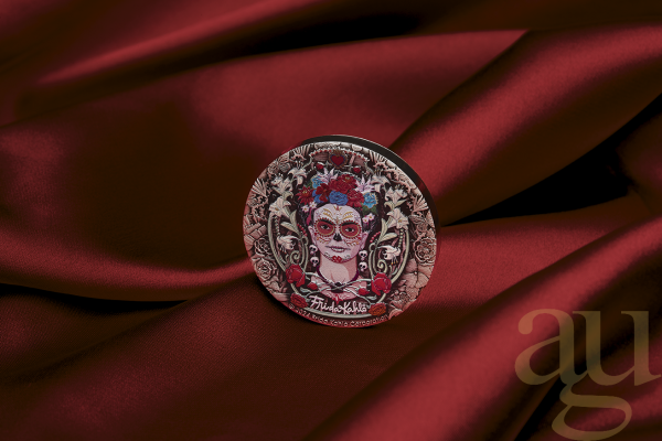 2 Unzen Silbermünze Tuvalu Frida Kahlo 2024 Antik Finish - coloriert