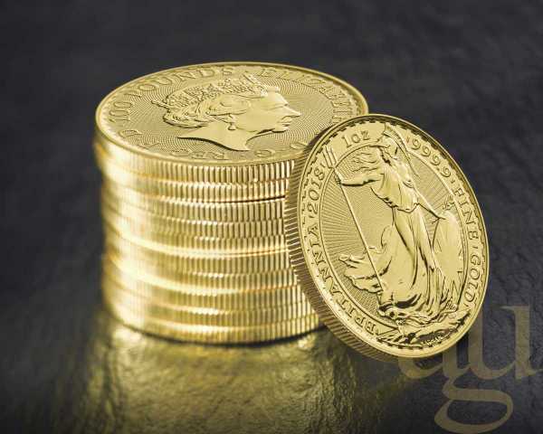 1 Unze Goldmünze Britannia 2018
