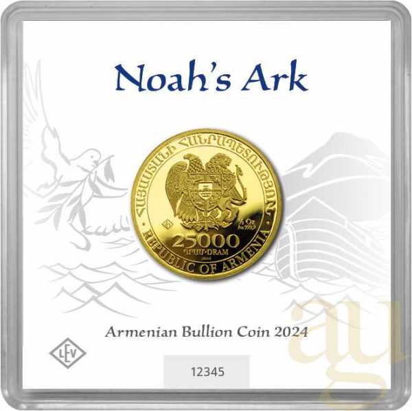 1/2 Unze Goldmünze Arche Noah 2024