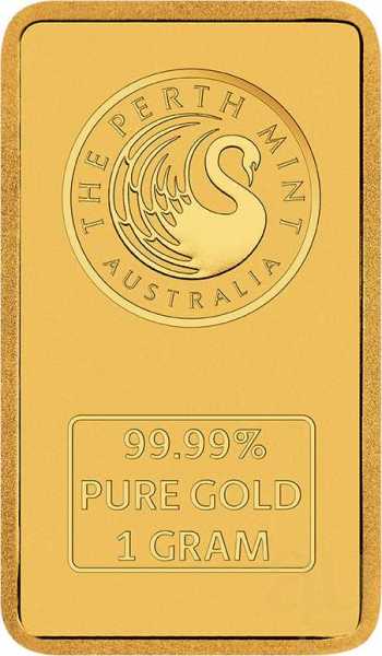 1 Gramm Goldbarren Perth Mint - Stranger Things
