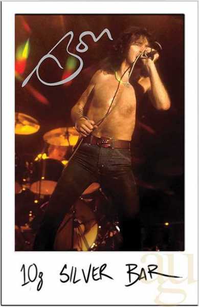 10 Gramm Silberbarren Perth Mint - Bon Scott