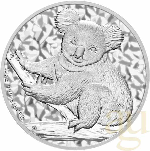 10 Unzen Silbermünze Australien Koala 2009